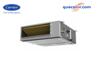Unidad Evaporadora Fan Coil Multisplit, Frío/Calor De 2 Tr, Voltaje 220/240V-1f-50/60Hz, Modelo 42QSS024A32-E, Marca Carrier.