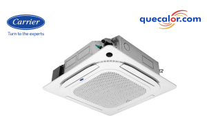 Minisplit Inverter Cassette Carrier De 1.5 TR Frio/Calor , Voltaje 220/1/60, 18 SEER, R-32, Modelo 53INQ183A32-KC.