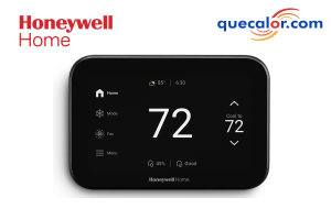 Termostato Wifi, Marca Honeywell, 4 Etapas De Calefacción Y 2 De Enfriamiento En Bomba De Calor, O 3 Etapas De Calefacción Y 3 De Enfriamiento En Sistema Convencional, Color Negro, 24 Volts, Para Fan And Coils