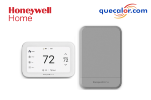 Termostato Wifi, Marca Honeywell, 4 Etapas De Calefacción Y 2 De Enfriamiento En Bomba De Calor, O 3 Etapas De Calefacción Y 4 De Enfriamiento En Sistema Convencional, Incluye EIM, Color Blanco, Funciona Con Fan And Coils