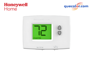 Termostato Electronico E1 PRO, No Programable, 1 Calor/ 1 Frio, Posiciones: HEAT-OFF-COOL, Marca Honeywell, Modelo: TH1110E1000/U