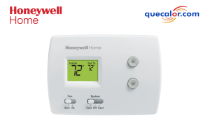 Termostato Electronico No-programable 1 Calor/ 1 Frio, Heat Pump  Honeywell TH3110D1008/U