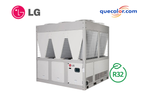 Unidad Generadora De Agua Helada Marca LG, De 73 Toneladas De Refrigeración, 2 Circuitos Independientes Con Compresores Tipo Inverter, Refrigerante R-32, Modelo KCAH073VDTC, Voltaje  230/3/60. KCAH040VDTC+KCAH033VDTC
