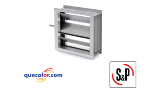 Damper Con Alabes Opuestos De Aluminio DDAMP - 10/10, Marca:Soler&Palau ...
