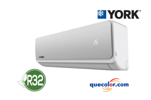 Minisplit Inverter HighWall, 1 TR, YHJF12ZX6AXKORX,Solo Frio 110/1/60, 17 SEER, Marca: York Refrigerante R32